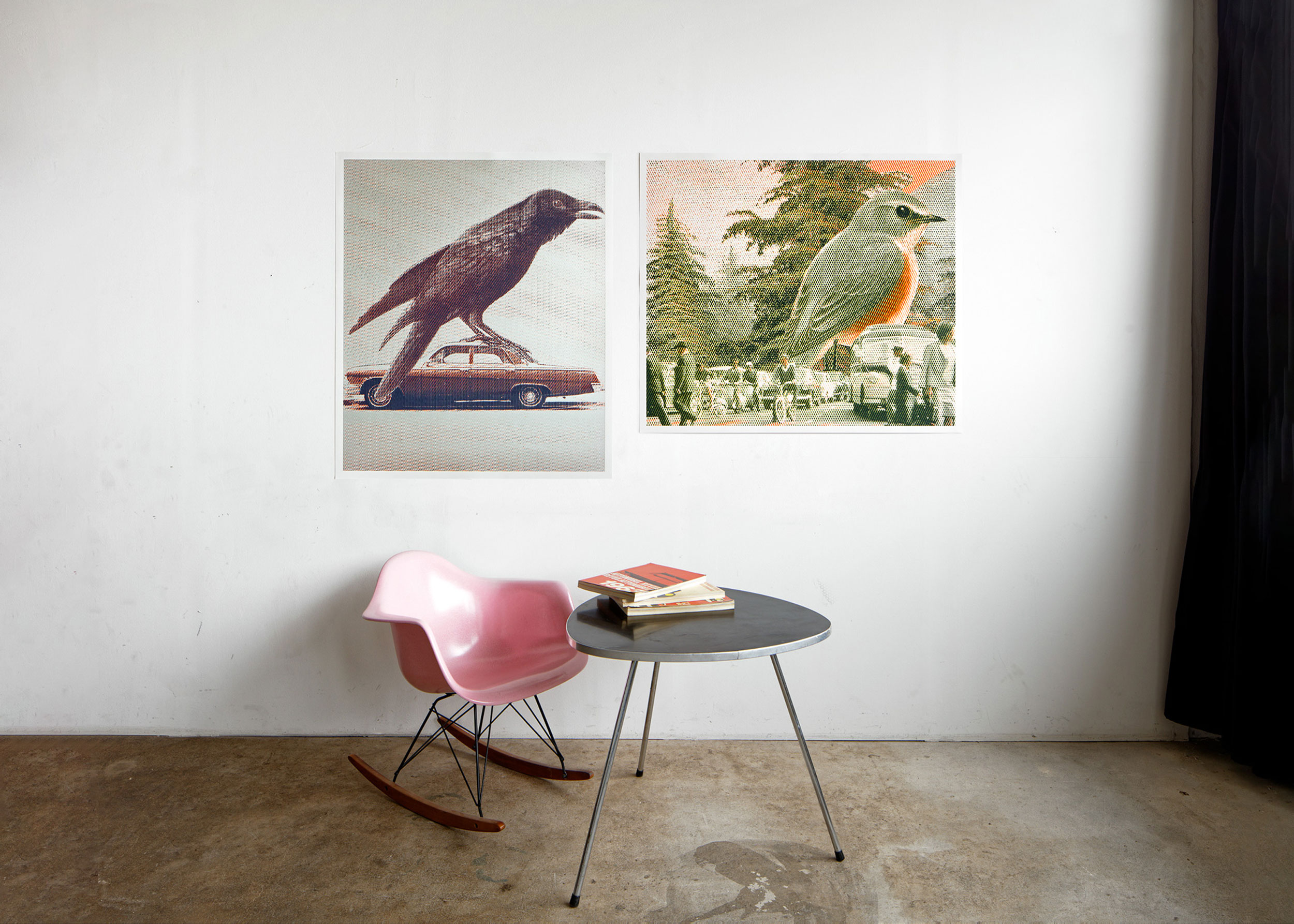 the bird is the word, 3-Color Silkscreen Posters